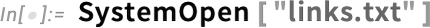 SystemOpen [ SystemOpen [